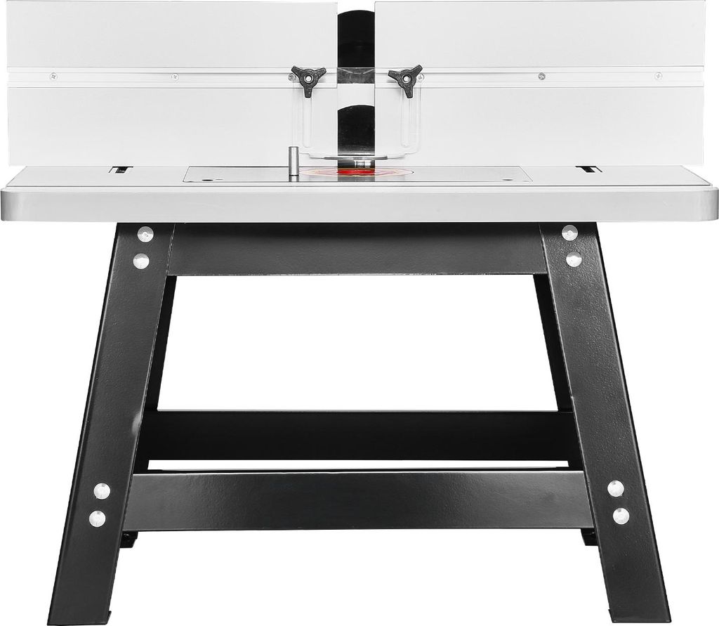 SucceBuy Frästisch für Oberfräsen mit MDF-Platte 610x400x530mm