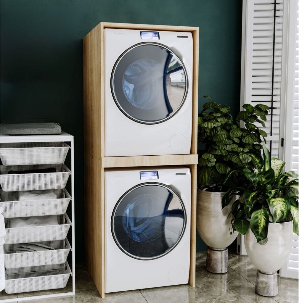 Waschmaschinenumbauschrank SLIM Waschmaschinenschrank für Produktbild 