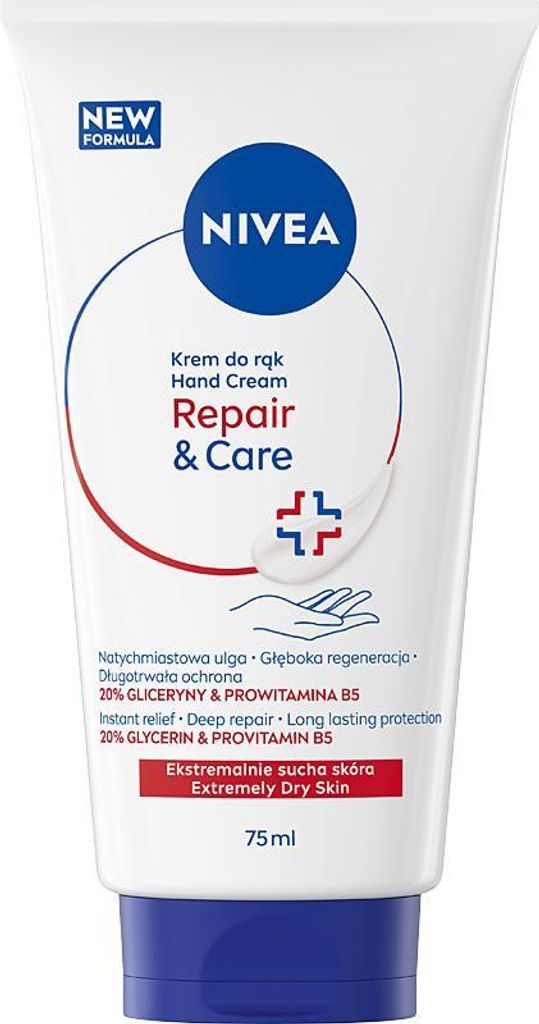 Nivea Crema mani rigenerante 3in1 Repair - 75ml Immagine del prodotto 