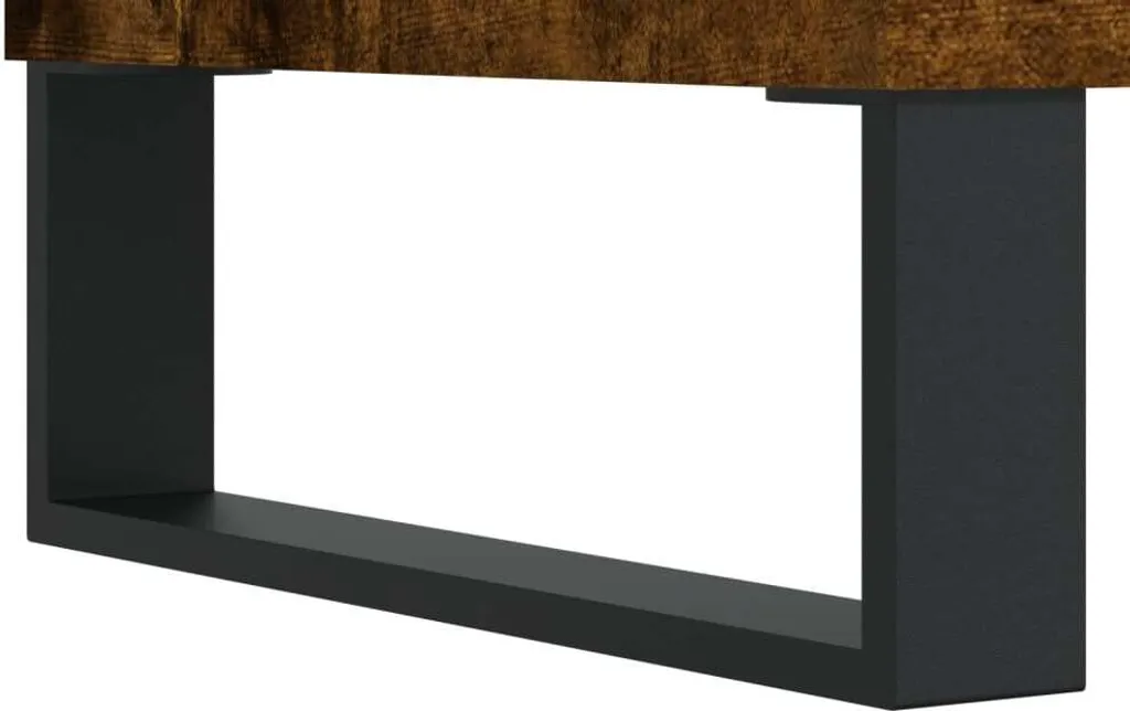 mobile TV vidaXL rovere fumé 150x30x44,5 cm materiale a base di legno - Mobili TV