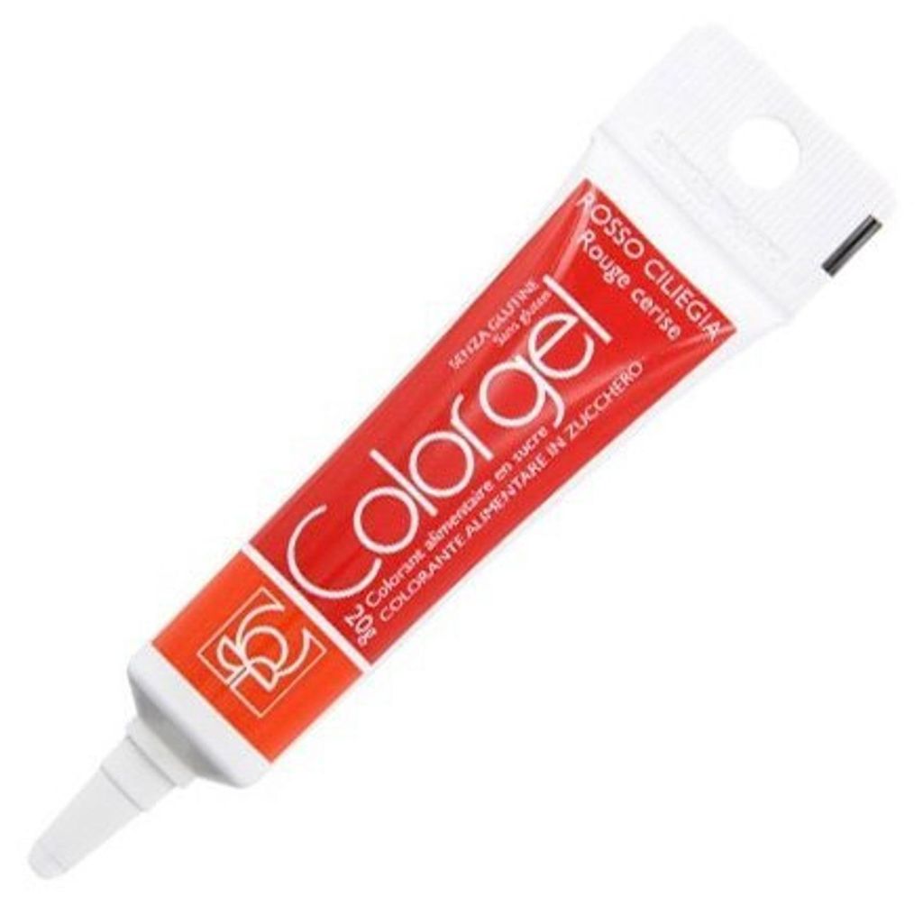 Colorant gel rouge cerise Modecor, 20 g Image du produit 