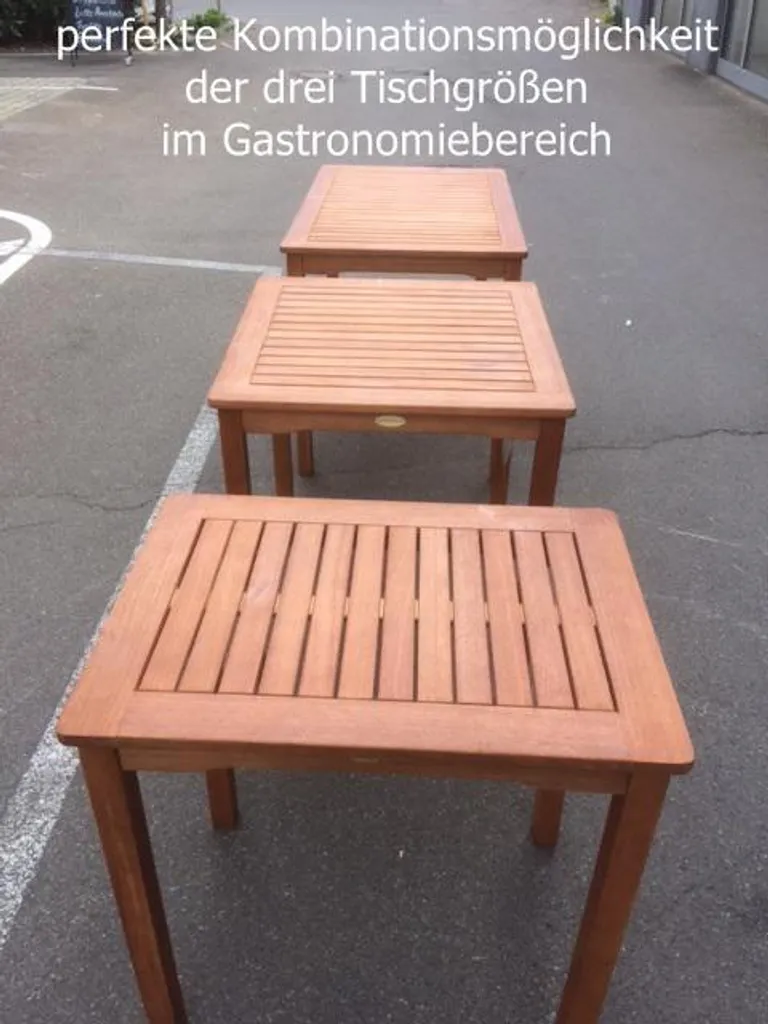 Garden Pleasure 985158 Garden Pleasure Gartentisch Pittsburgh braun rechteckig