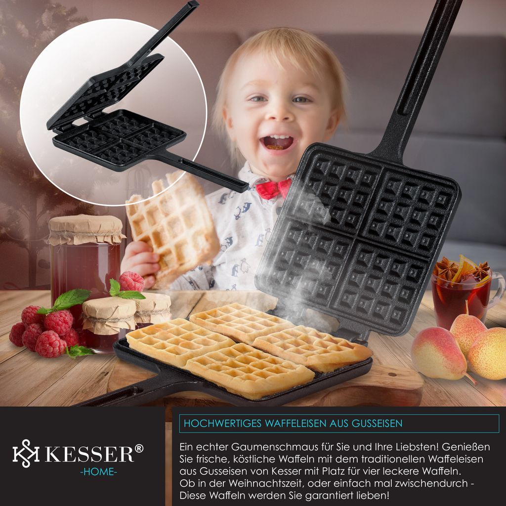 KESSER® Dutch Oven Set in Holzkiste mit Dutch Oven Mit viel Produktbild 9
