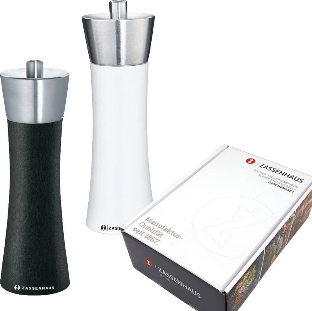 Zassenhaus "Zassenhaus Pfeffermühle + Salzmühle Mühlenset Produktbild 