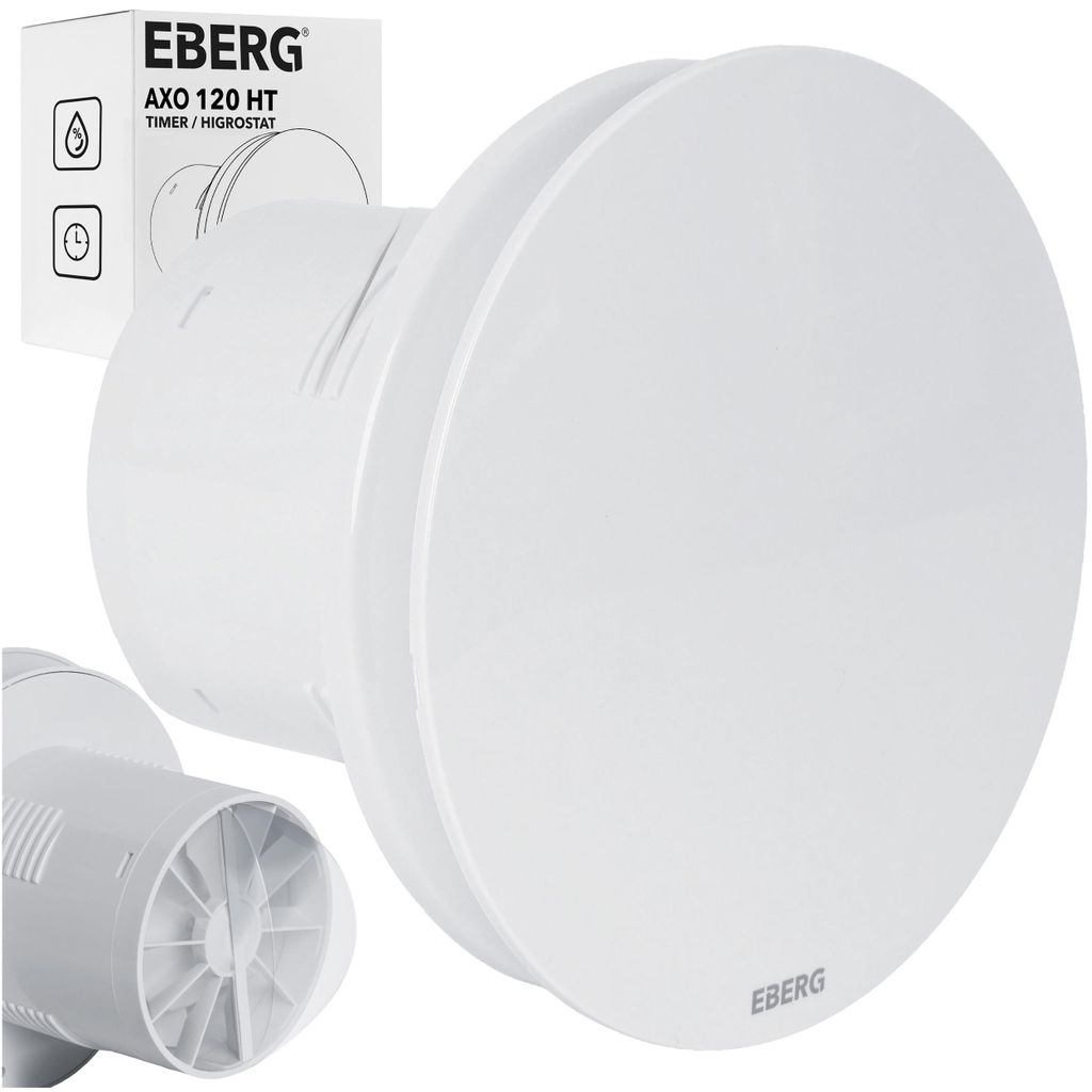 EBERG AXO 100 HT Wentylator Łazienkowy 100 mm Higrostat Zdjęcie produktu 