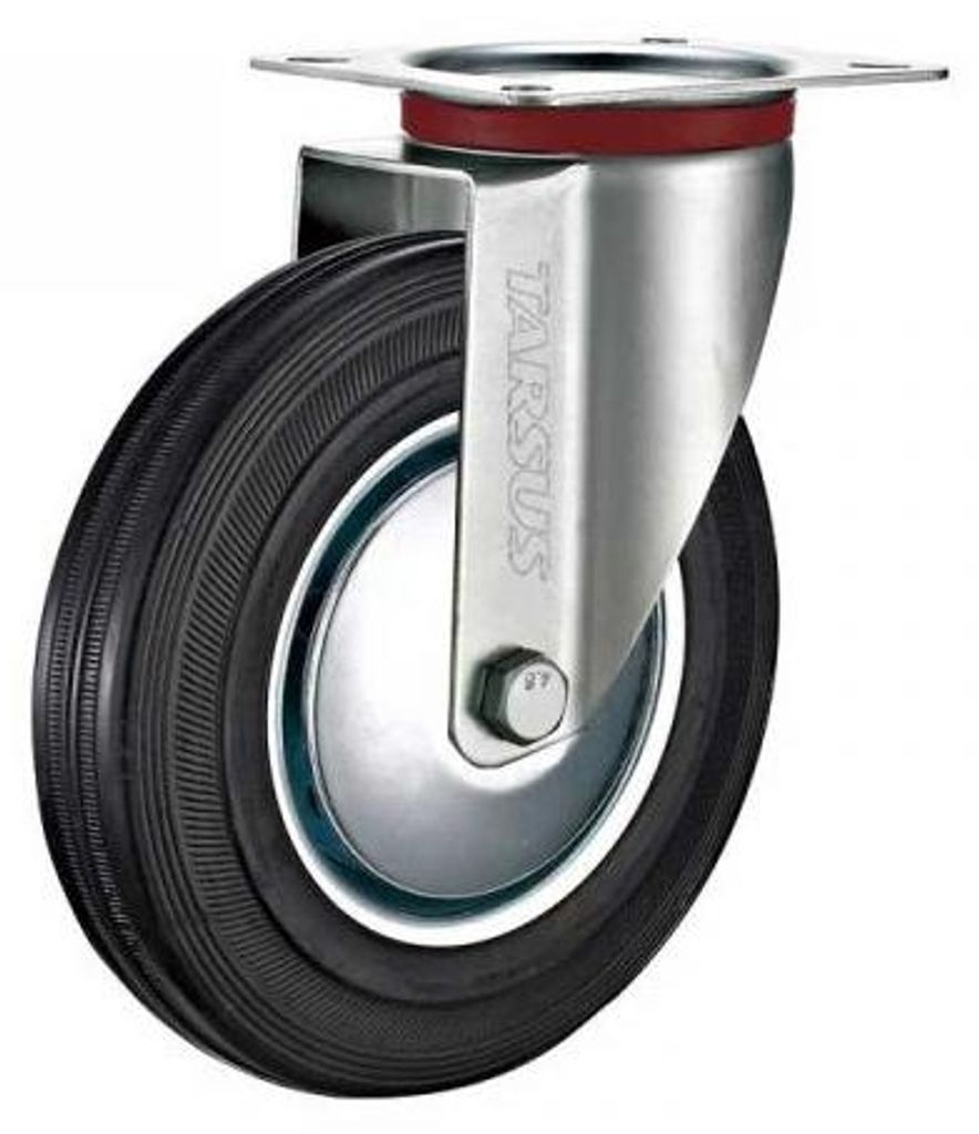 Tarsus Zwenkwiel 160 mm. Schwarz