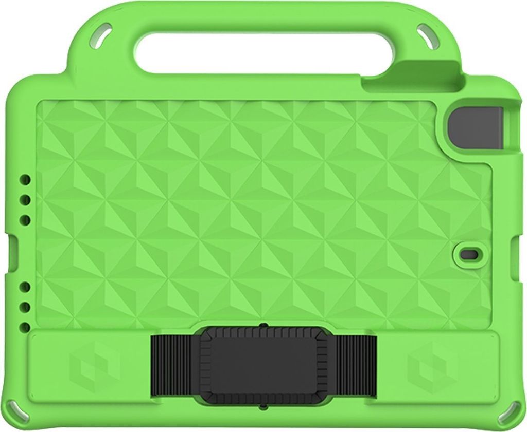 Mobigear Diamond iPad Mini 5 (2019) Tablet Hülle für Kinder mit Tragegriff - Grün