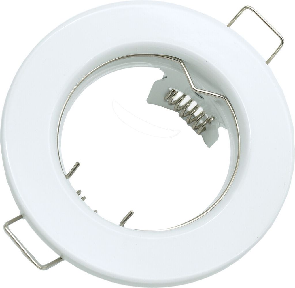 Stropné svietidlo biele halogénové GU10 okrúhle ID-1047 Obrázok produktu 