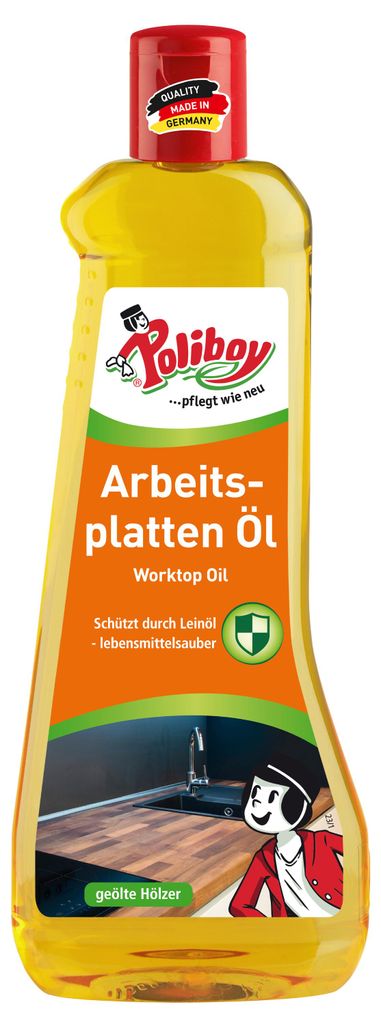 Poliboy Arbeitsplatten Öl - für unbehandelte und geölte Produktbild 