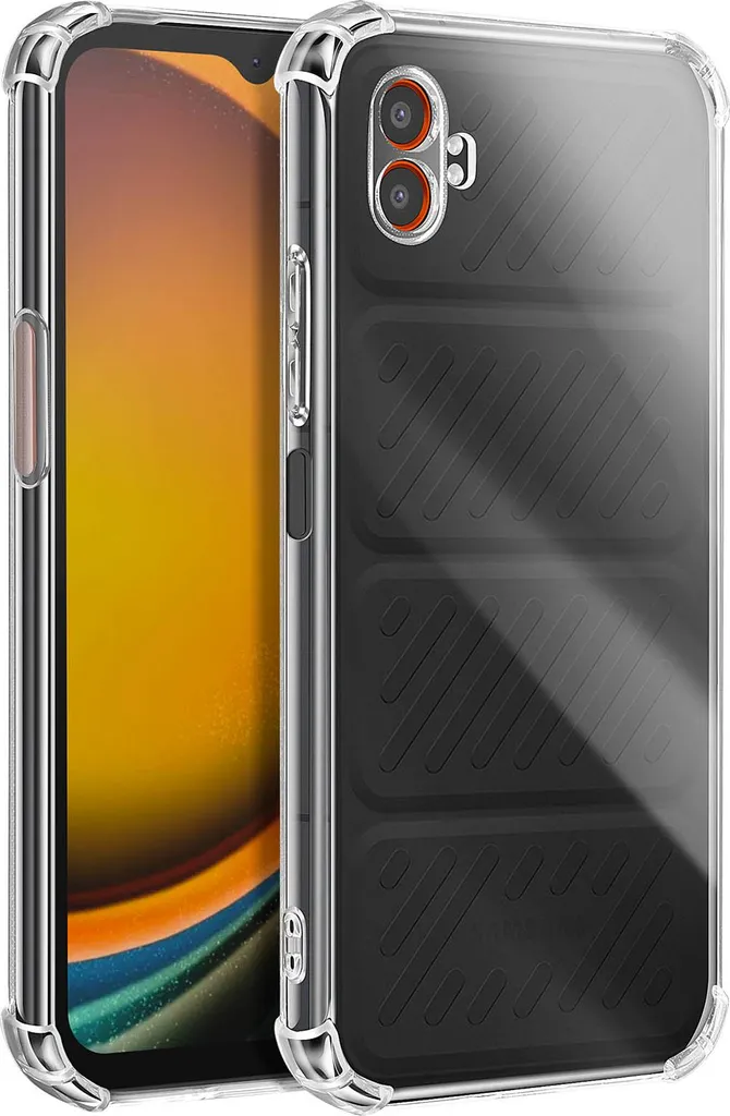 Review Cover Avizar Galaxy XCover7 Pro - Silicone Shockproof Clear