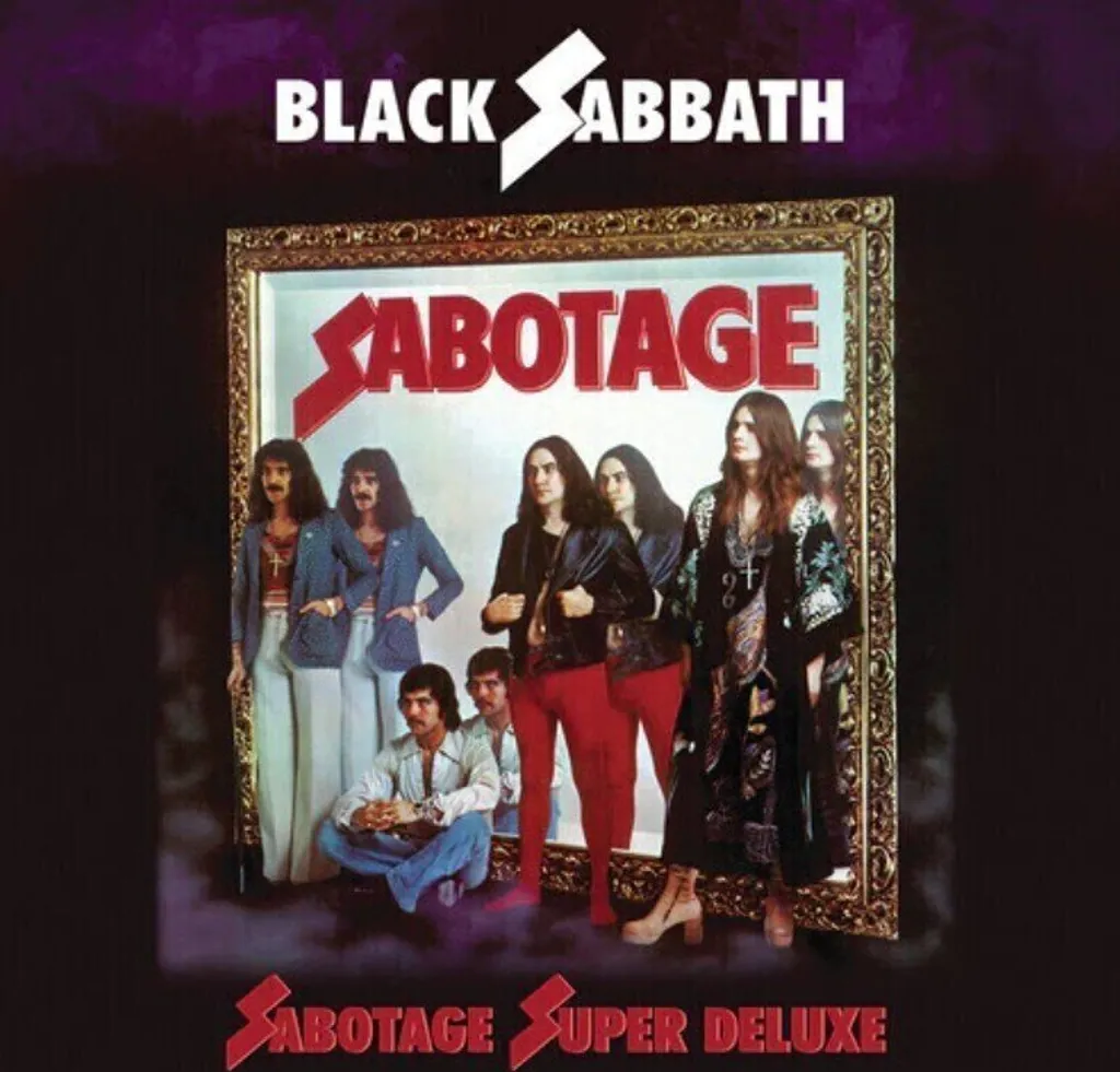 Vinyle Black Sabbath Sabotage Edition Deluxe 4 LP Coffret Collector