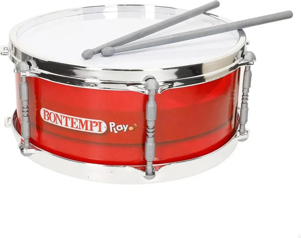 Grand Tambour Enfant Transparent 31cm Bontempi 39215 pour Éveil Musical
