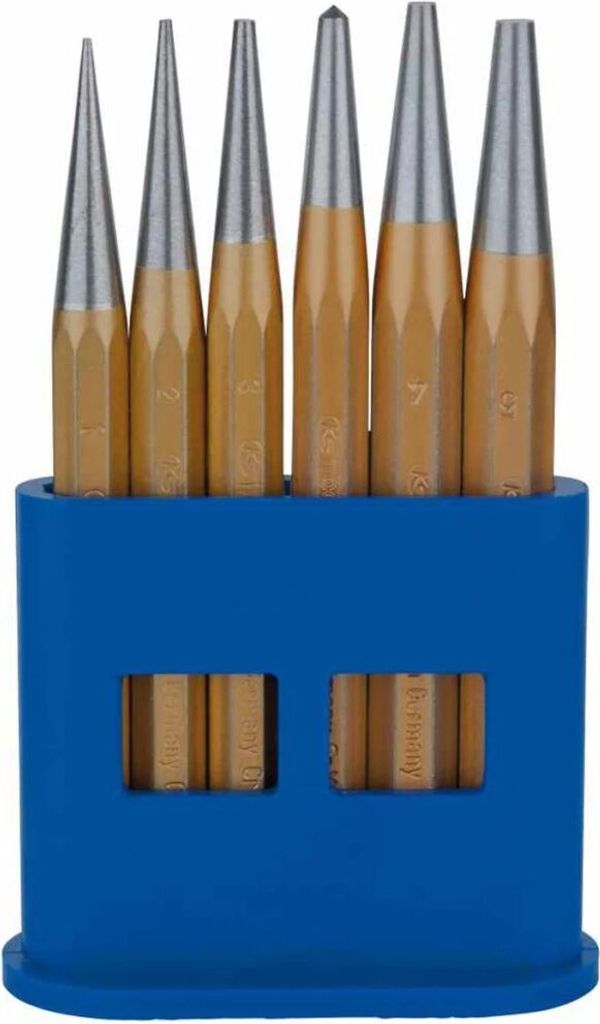 KS Tools 6-tlg. Durchtreiber-Satz 1/2/3/4/5 mm 162.2127