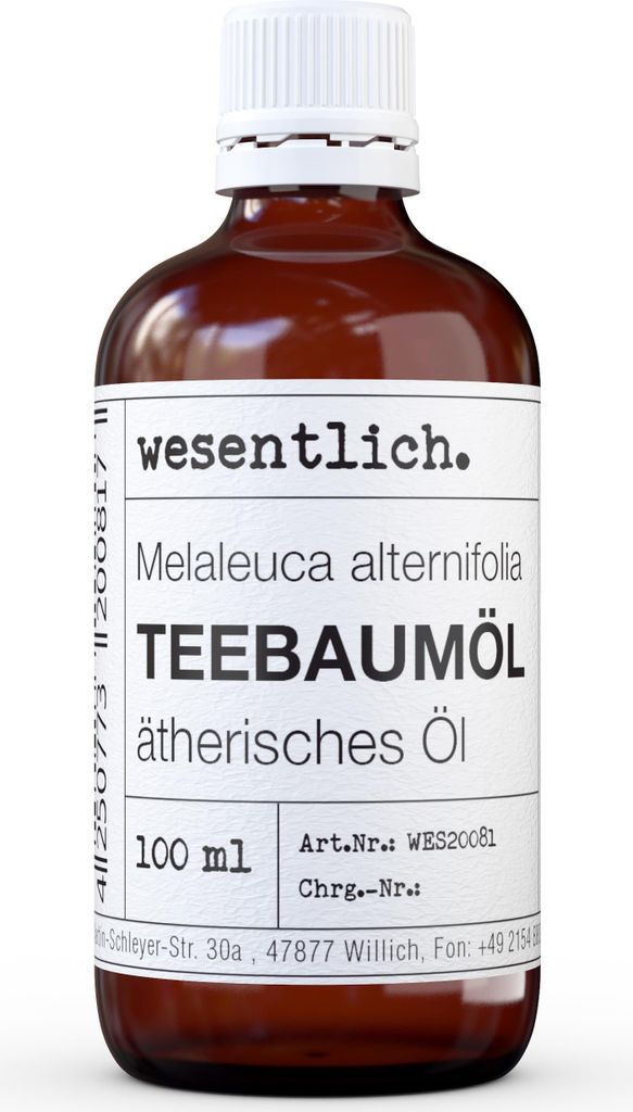 Teebaumöl (100ml) - naturreines, ätherisches Öl von Produktbild 