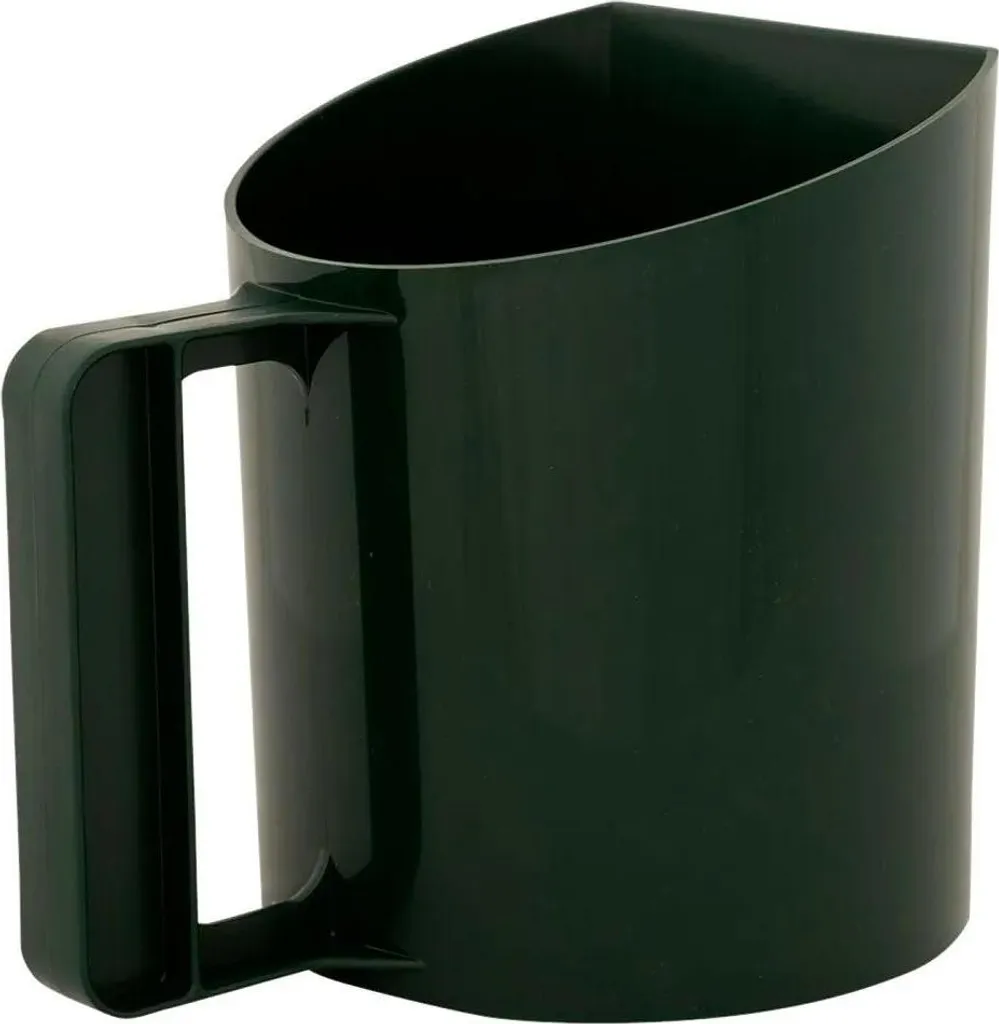 Cuillère à nourriture argentée 1kg - Pelle robuste en Acier Inox