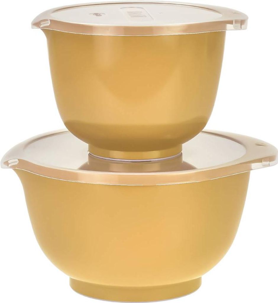 Rosti Schüssel-Set Margrethe New 4-tlg., Durostima, Curry, 1.5 + 3 L, 29937