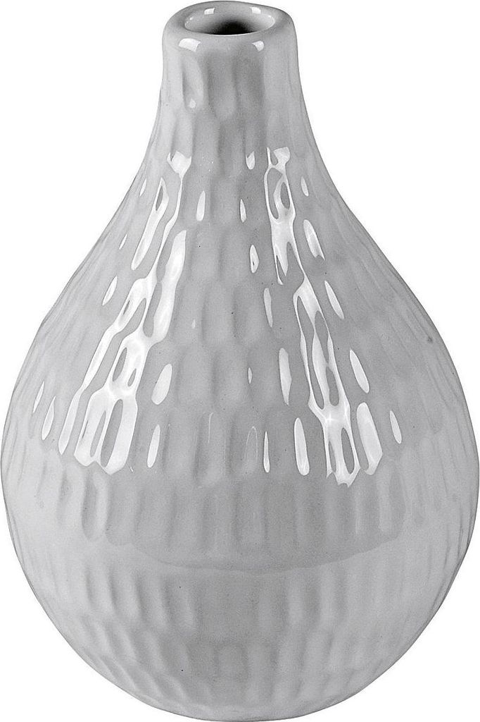 my basics 2670 weiss Vase Keramik 11 x 11 x 15 cm, weiß (1 Stück)