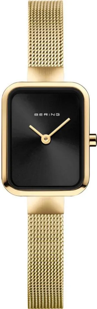 Montre Femme Dorée BERING Idéale pour Tenue de Soirée et Bureau Chic