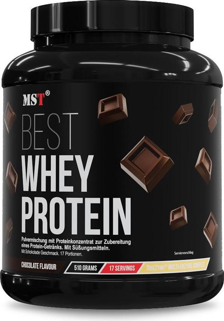 Protein Best Whey + Enzyme 510g Chocolate