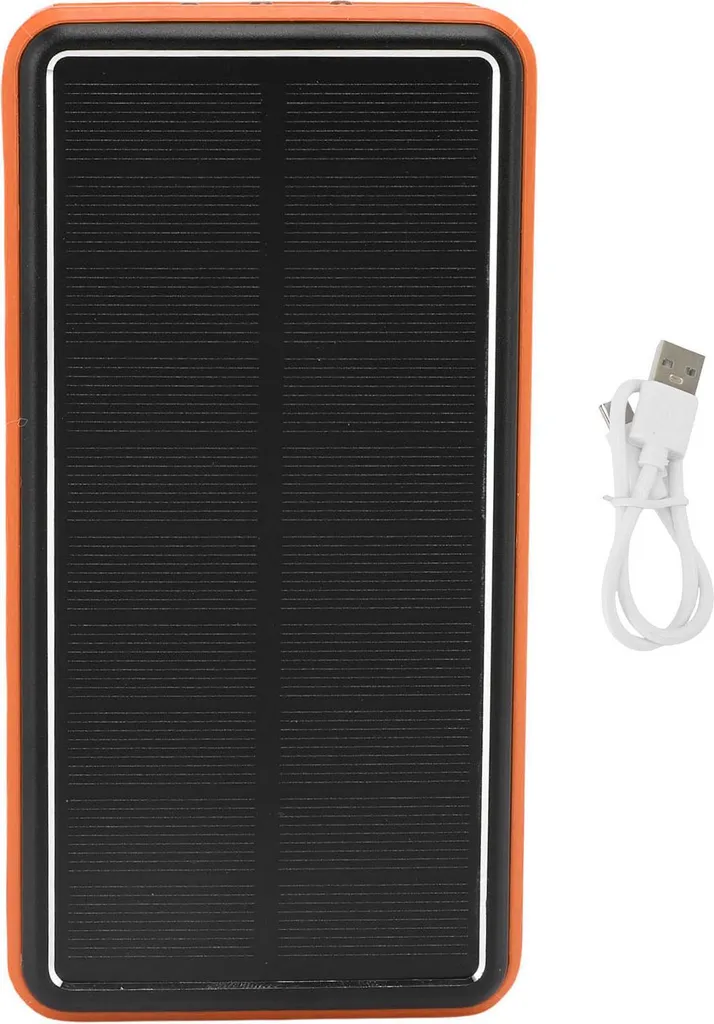 Batterie de secours solaire 50000mAh pour camping et urgence