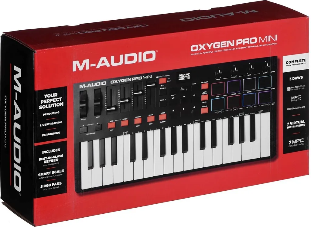Clavier M-Audio Keystation 49 MK3 Contrôleur MIDI USB pour Studio