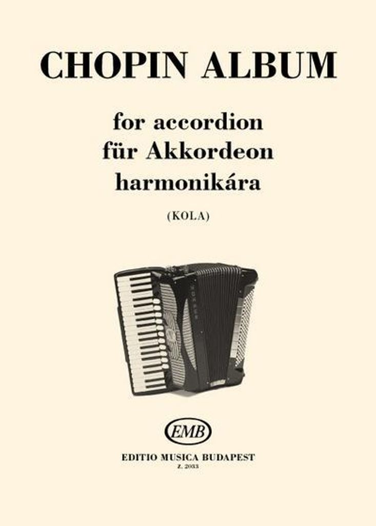 Chopin Albumfor accordion