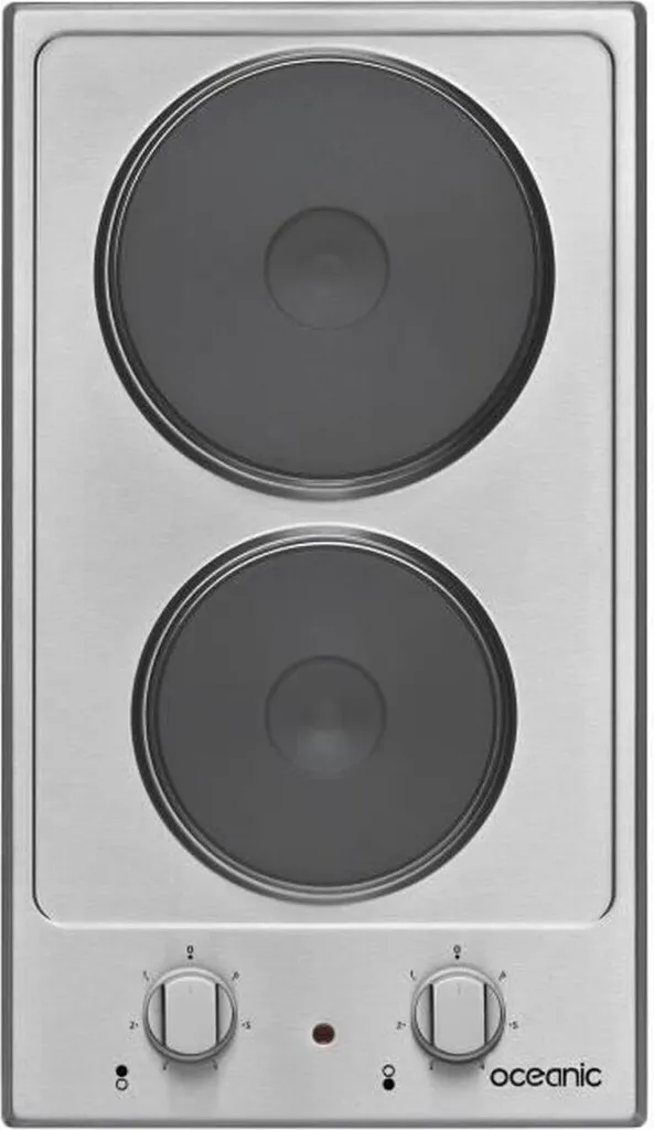 Oceanic OCEATE2S Installazione Incasso 2 Fuochi Inox | Kit Completo