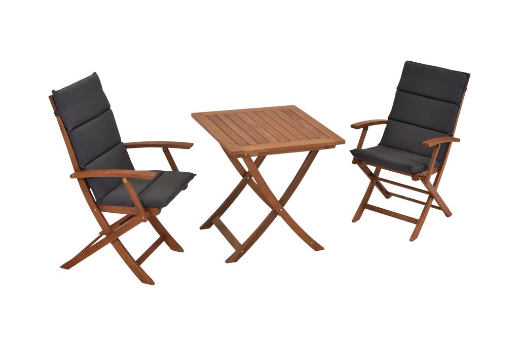 Merxx Gartenmöbelset Comodoro 5tlg., 2 Klappsessel, 2 Produktbild 