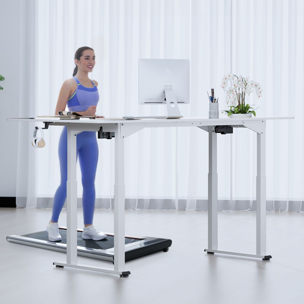 Dripex Schreibtisch elektrisch 180x110cm, L-förmiger Produktbild 9