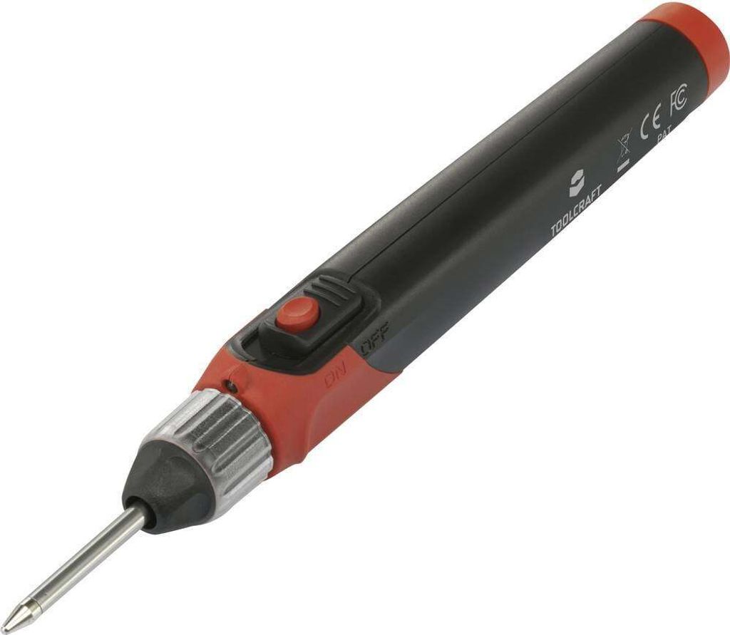 TOOLCRAFT LWK-123 Lötkolben 100 - 600 °C Akkubetrieben