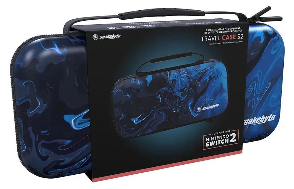 Protégez votre Nintendo Switch 2 contre les Chocs - Snakebyte Travel Case