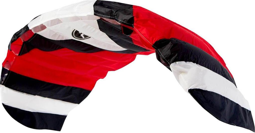 Wolkenstürmer Lenkmatte Paraflex Sport 2.3 (rot), Zweileiner Kite - flugfertig inkl. Schnüre und Lenkschlaufen
