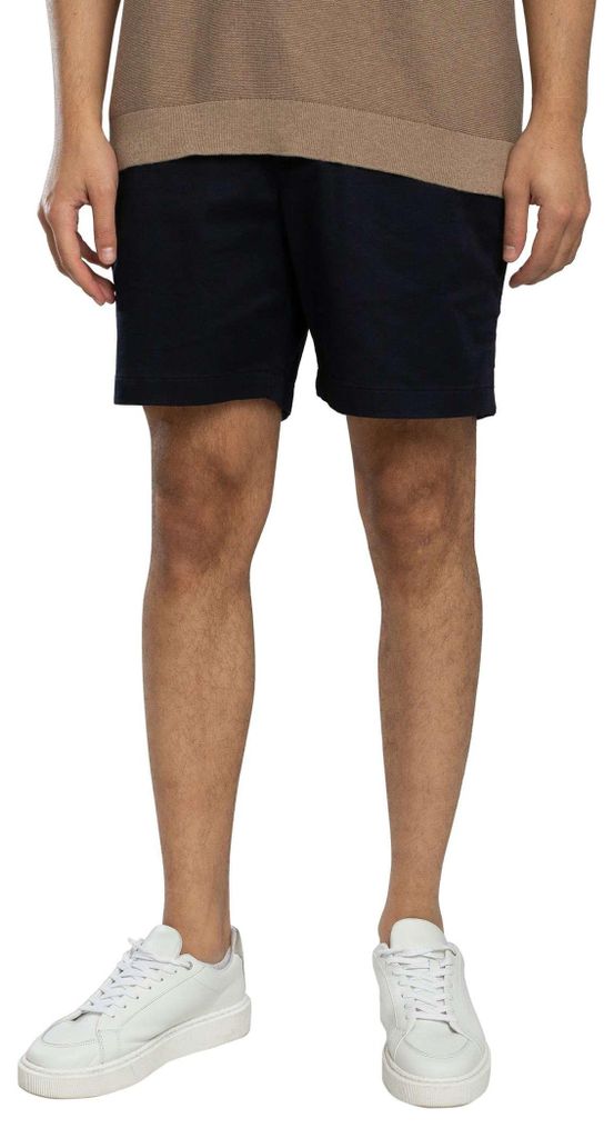 Lacoste Shorts aus Stretch-Baumwolle in regulärer Passform, Schwarz L