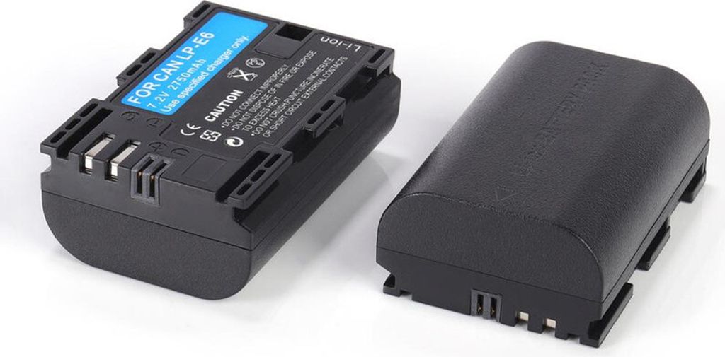 (2 kusy) Baterie do fotoaparátu LPE6 2750mAh Lithium Ion Obrázek produktu 4