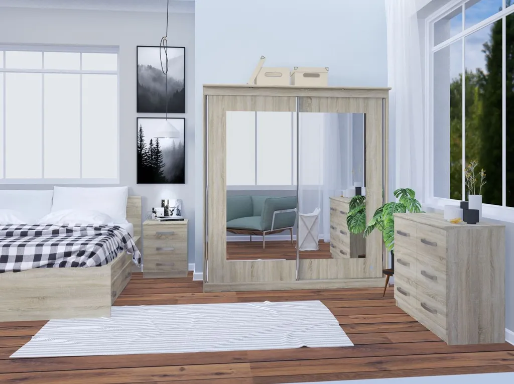 Commode de rangement ODESSA 2 pour optimiser un petit espace - 8