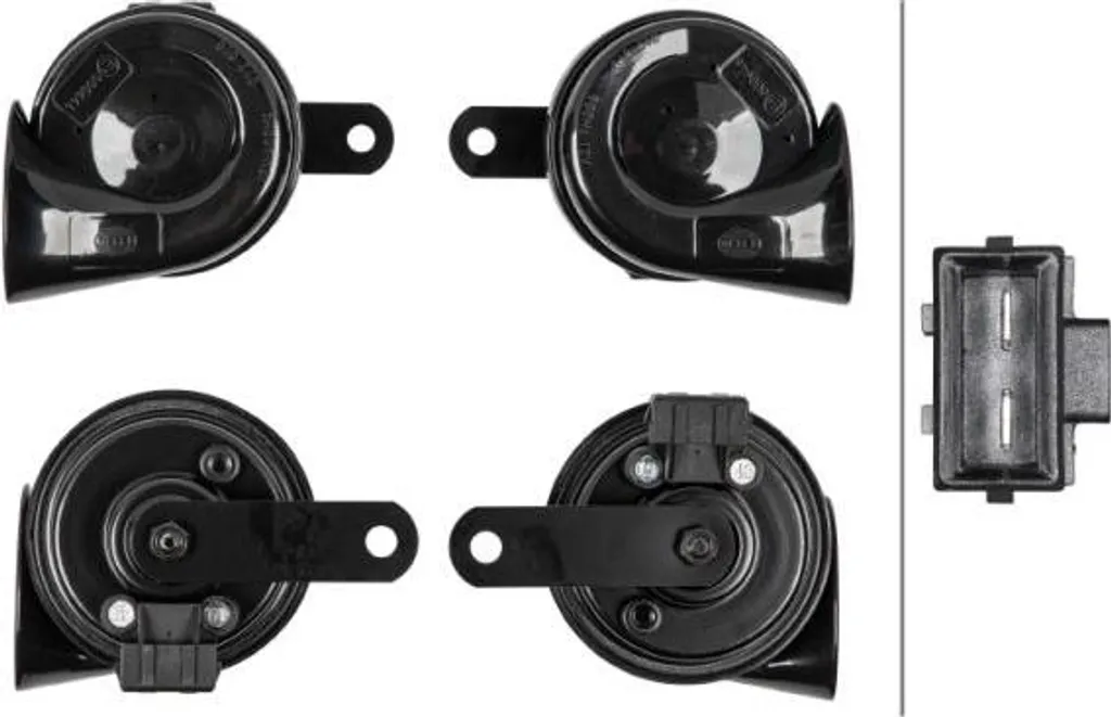 Kit Avvisatore Acustico HELLA 3FH 012 010-031 12V Connettore VAG