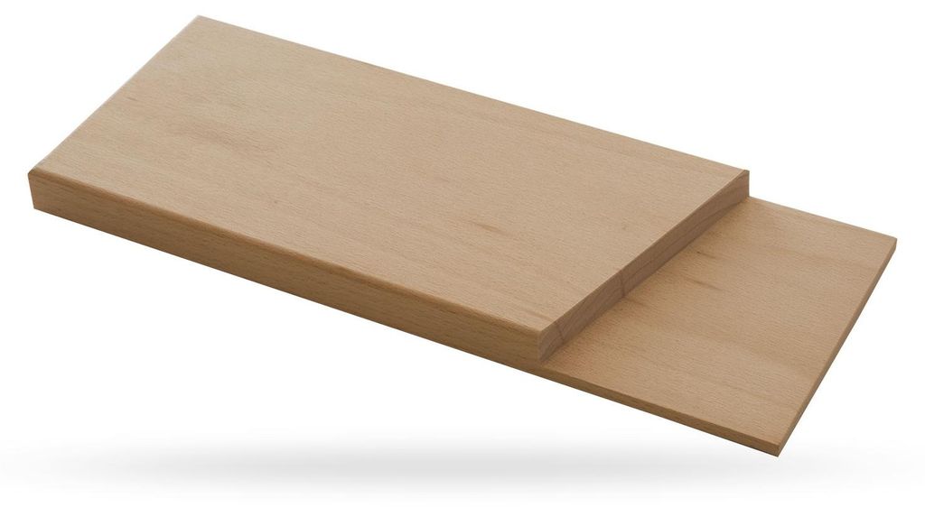 PREMAX Schneidebrett aus Holz 10798 Holz 30 x 12 cm