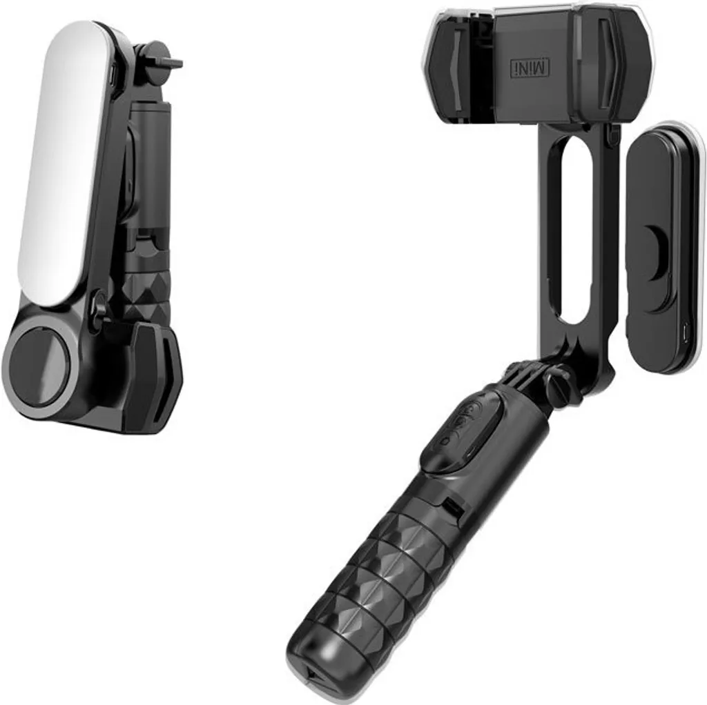 Pack Vlog Complet : Stabilisateur Mobile, Trépied et Éclairage pour Vidéo