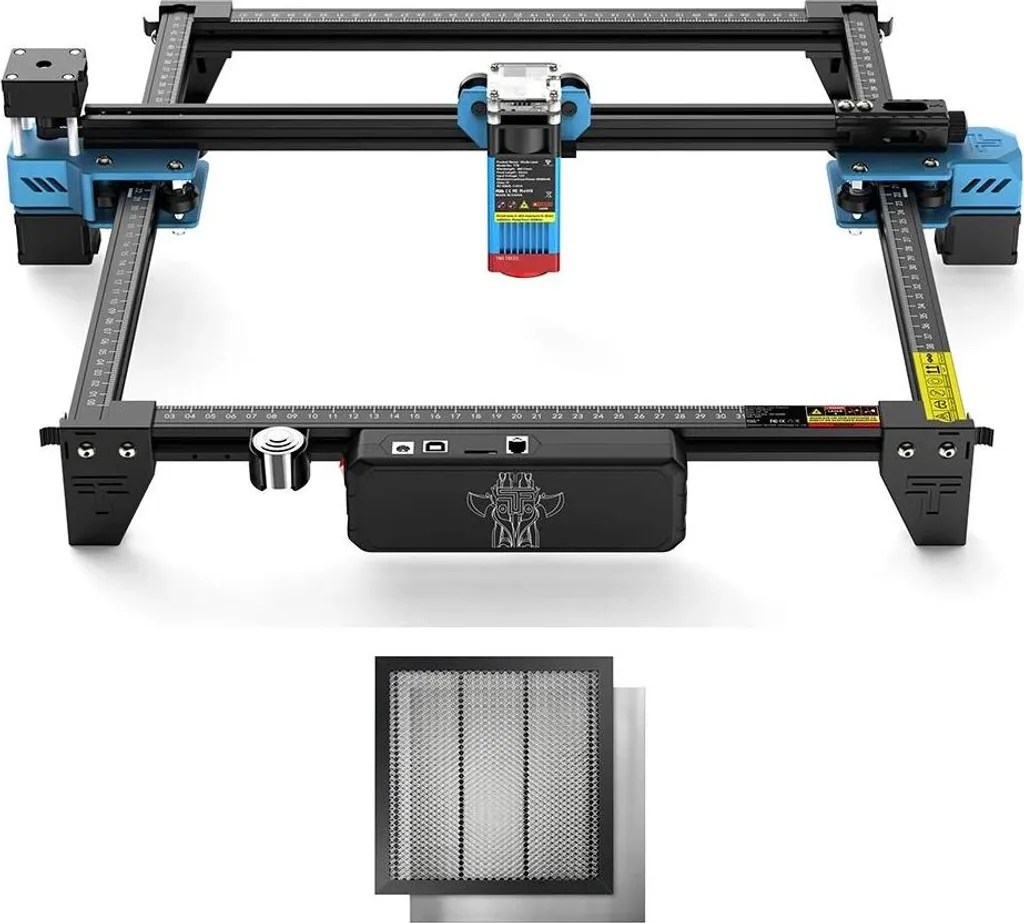 Machine de découpe laser et gravure bois TTS-55 40W Bluetooth 30x30cm