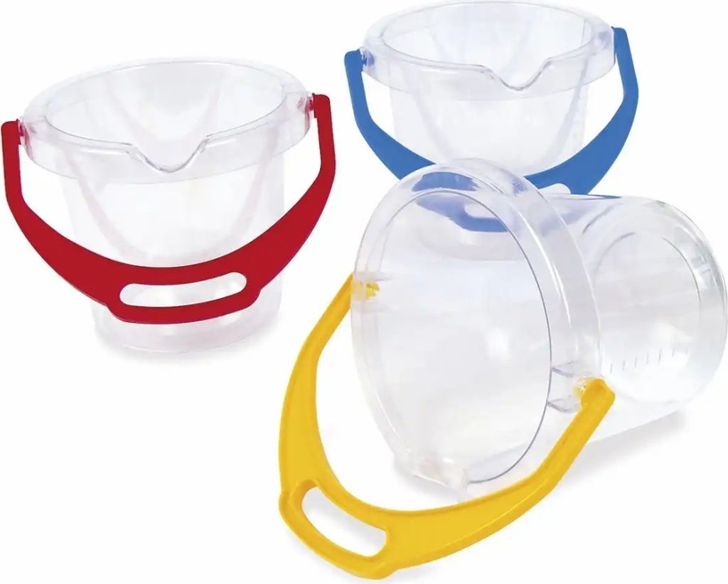 Strandeimer Classic 1,2l  D17x13,5cm klar sortiert, mit Produktbild 