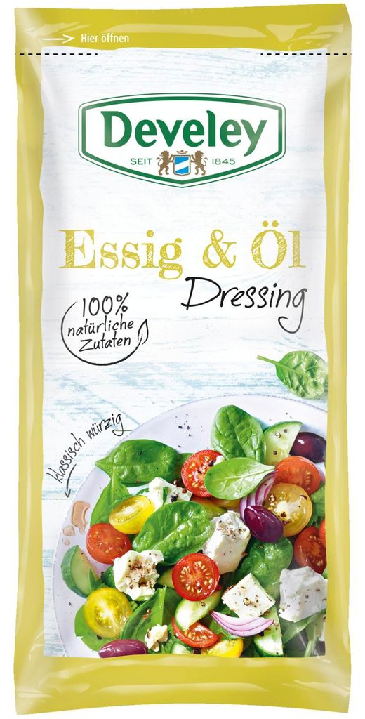 Develey condimento per insalata aceto e olio 75ml Immagine del prodotto 