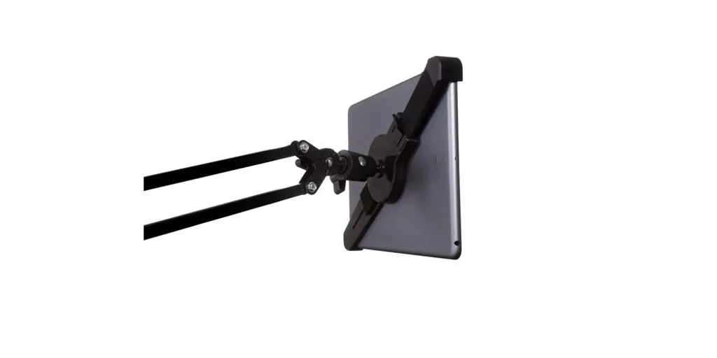 Support flexible pour tablette et grand téléphone à fixer au bureau - 3
