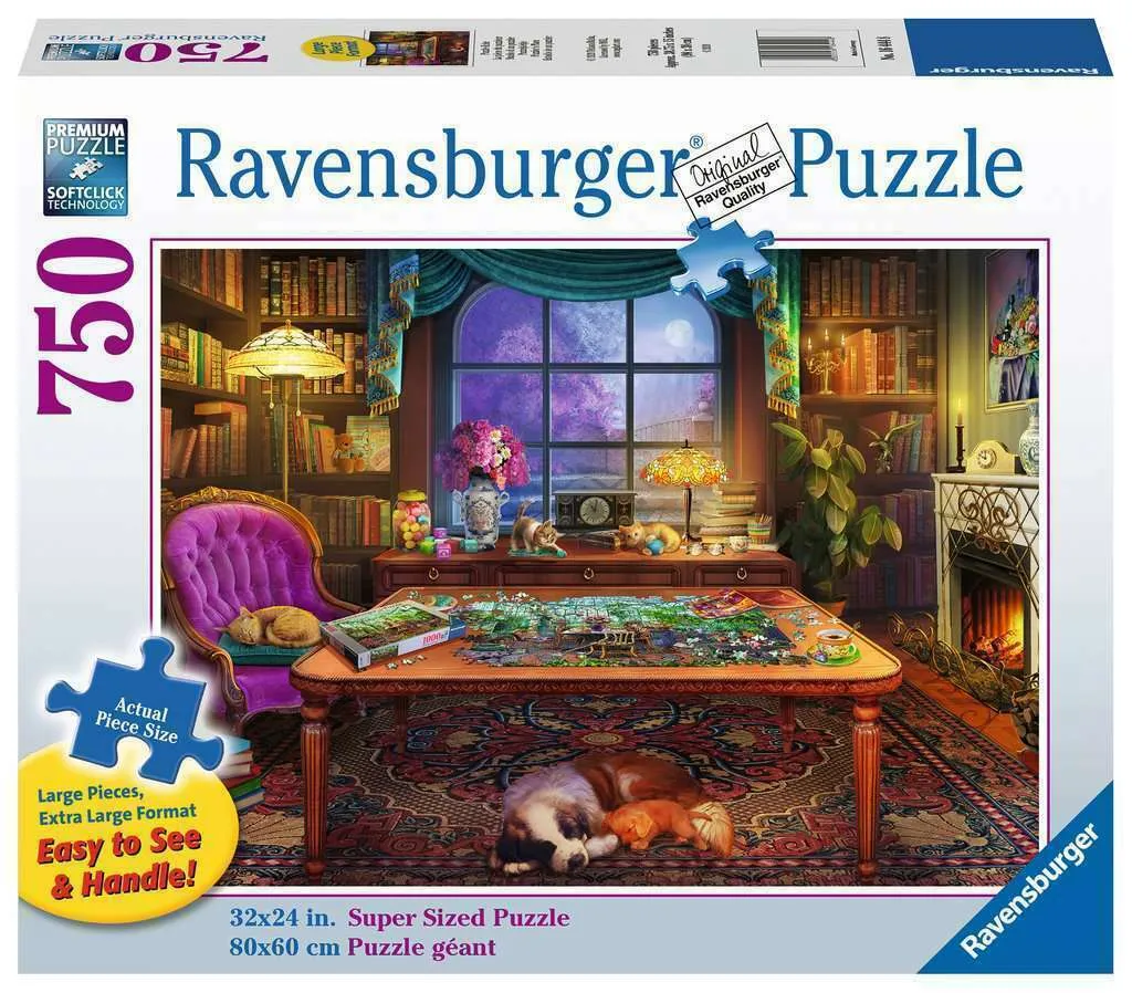 Plateau Puzzle Pliable XL 750 Pièces Ravensburger Endroits Confortables