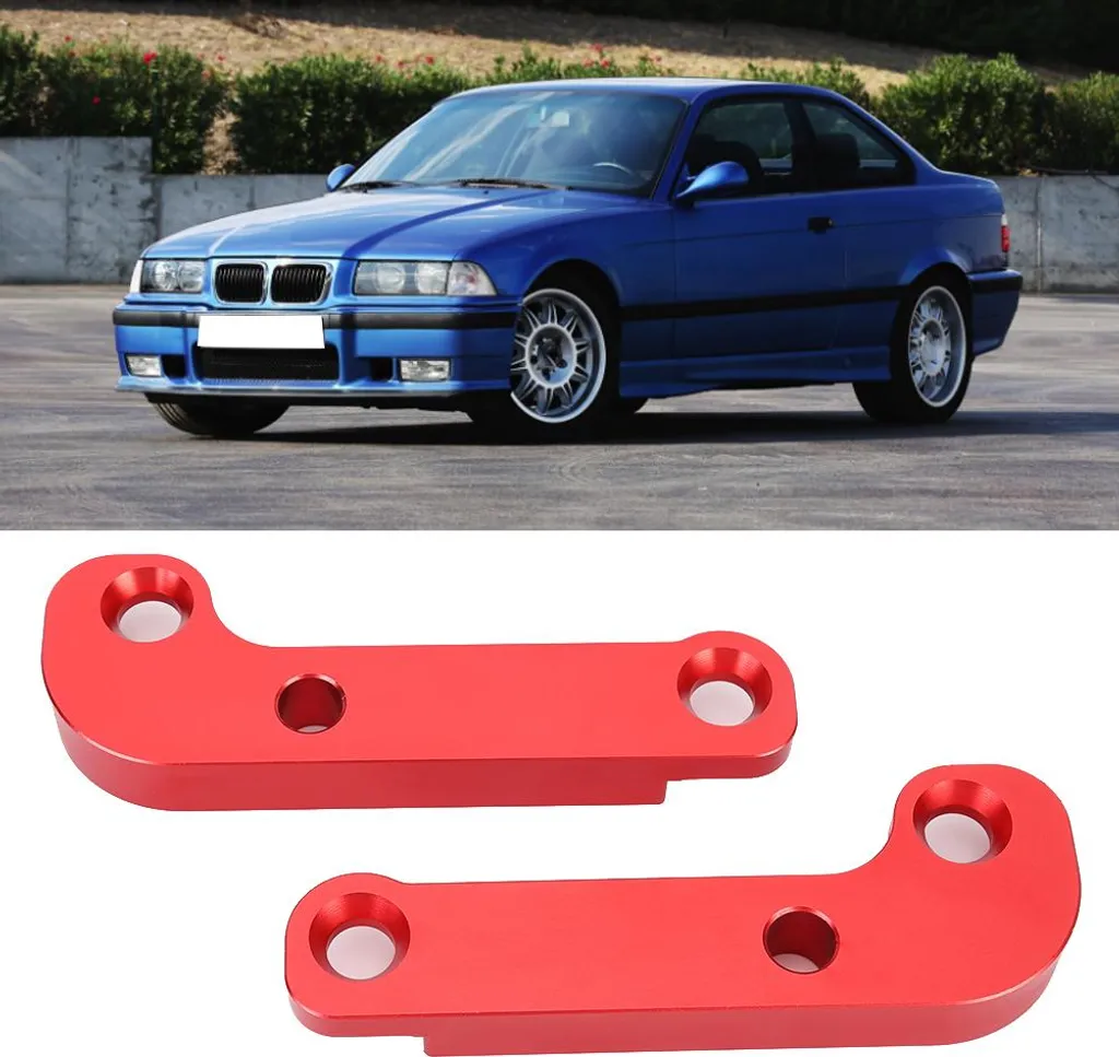 Solution Angle de Braquage Limité E36 M3 : Adaptateur de Dérive Rouge - 4