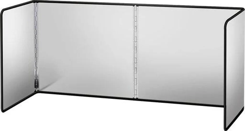Hotte de cuisine rabattable anti-graisse en acier noir mat - Modèle H80