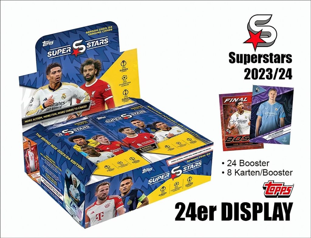 Topps/Merlin UEFA Champions League Super Stars 2023/24 Produktbild 