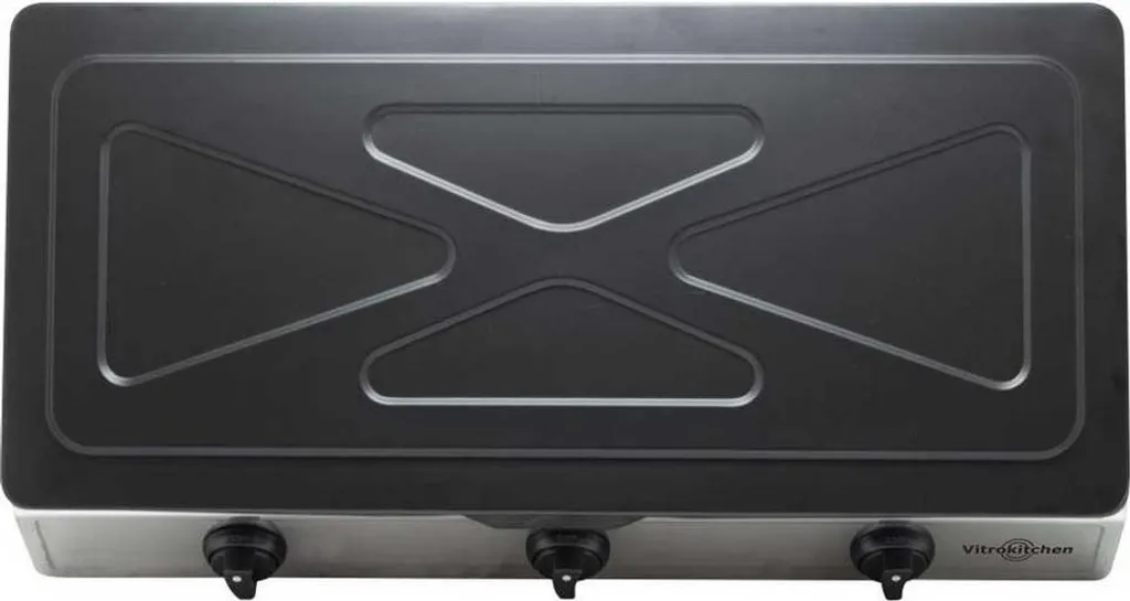 Réchaud Vitrokitchen 360ib 3 brûleurs Blanc compact et haute performance - 2