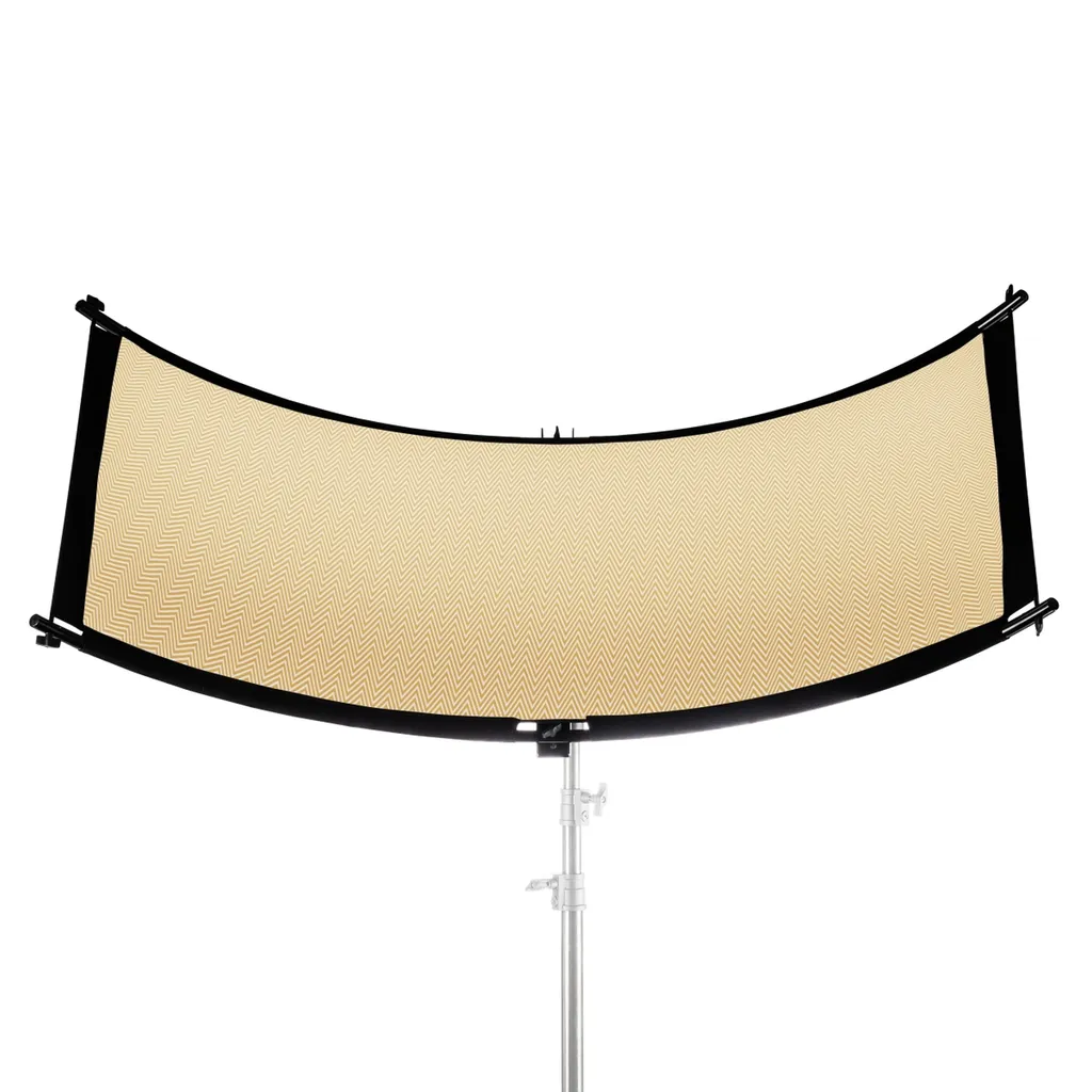 Éliminez les ombres du visage : Réflecteur concave Walimex pro 150x60