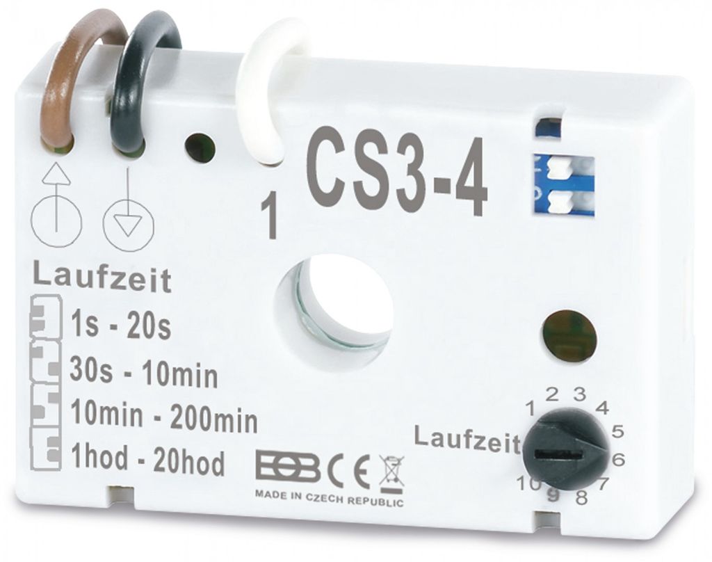 Elektrobock CS3-4 Nachlaufrelais Unterputz Produktbild 