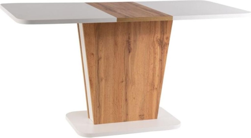 Casa Padrino Designer Esstisch 110-145 x 68,6 x H. 76 cm - Verschiedene Farben - Moderner Ausziehbarer Küchentisch - Esszimmer Möbel